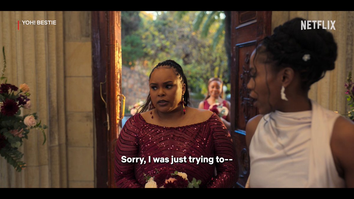 Siyashadisa, but as usual it’s NOT our Thando! Will she finally meet the man of her dreams? #YohBestie is now playing only on Netflix.🍿 🔥