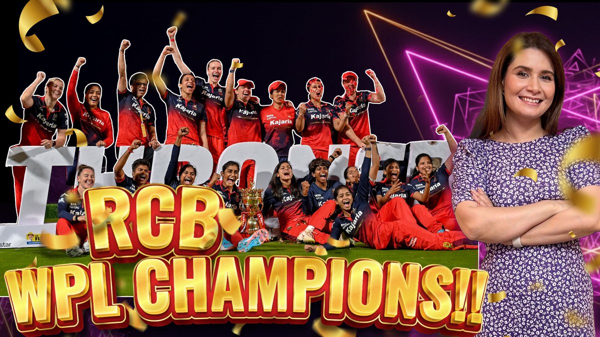 SMRITI’S RCB CROWNED WPL CHAMPIONS DC suffer their 4th Final defeat Tanya Purohit recaps it all, right here
