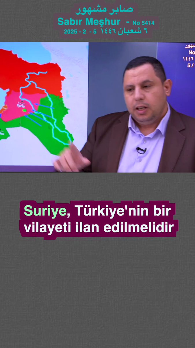 Suriye, Türkiye'nin bir vilayeti ilan edilmelidir - Dublaj