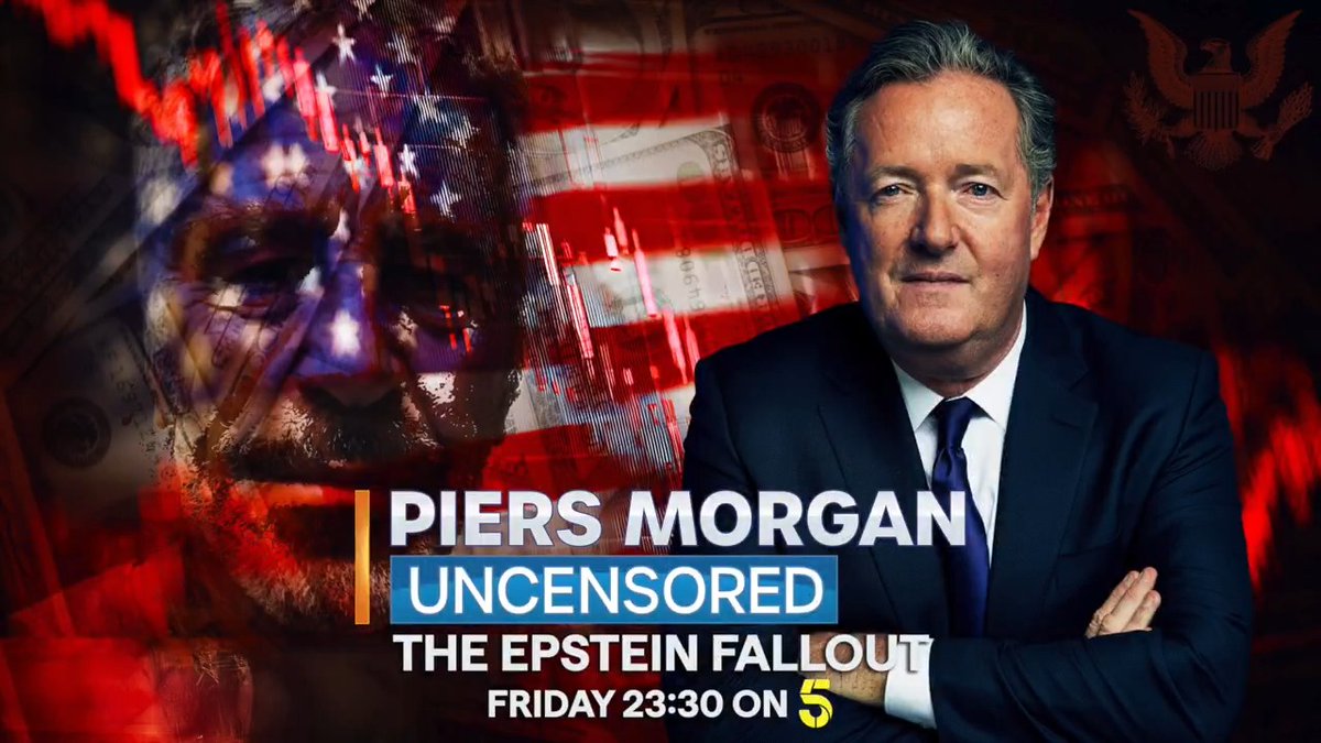 This week on Uncensored on 5 - the damning accusations against Mandelson and the others further embroiled in the Epstein scandal. On Channel 5 at 11.30pm. 📺 Piers Morgan | Channel 5