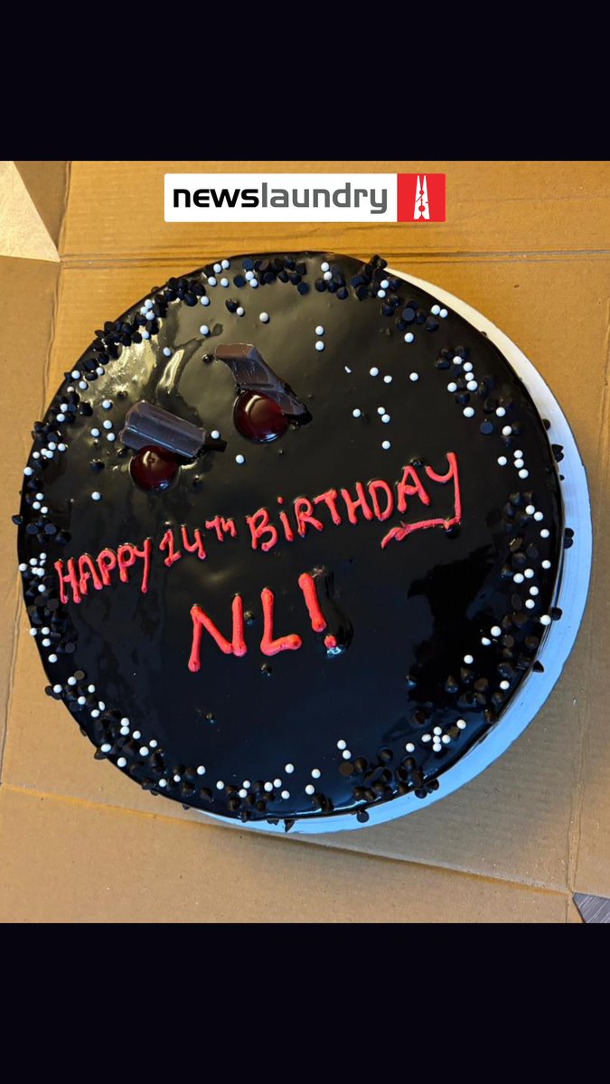 Newslaundry turns 14 years old tomorrow! 🥳 And the party has just begun! 🎂 A big thank you to everyone who built Newslaundry. And to those who haven't yet, here's your chance to give us a birthday gift 😋 All it takes is a subscription: