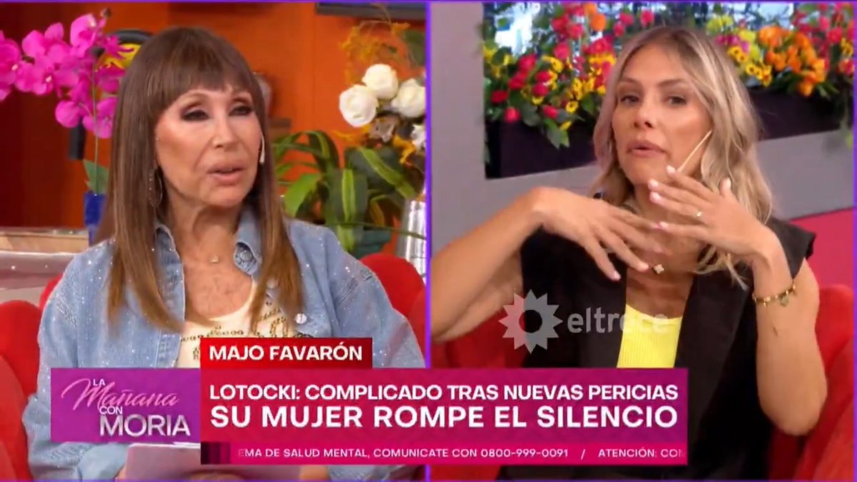 "Lotocki": Por la entrevista de Moria Casán a su esposa