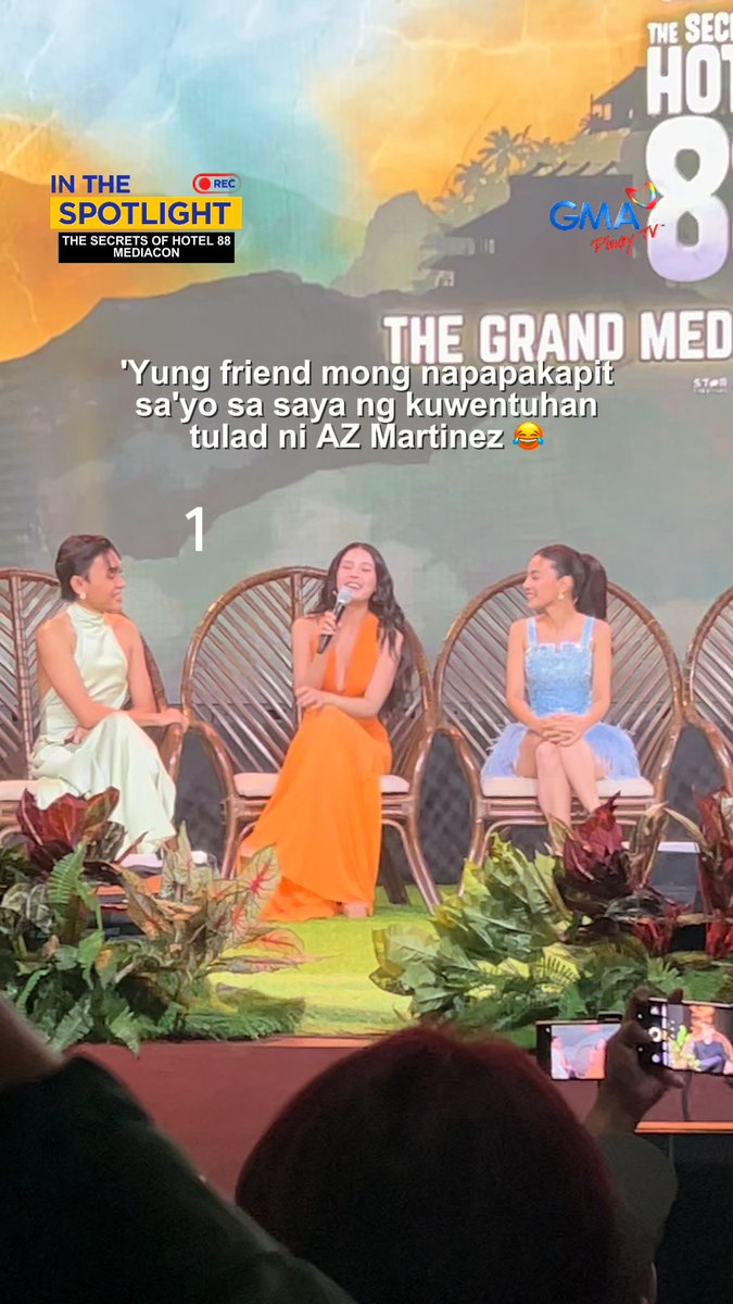 We all have that one friend like #AZMartinez😂 Global Pinoys, don't miss the premiere of #TheSecretsOfHotel88 this March 2 on GMA Pinoy TV — The Heart of Global Pinoys!