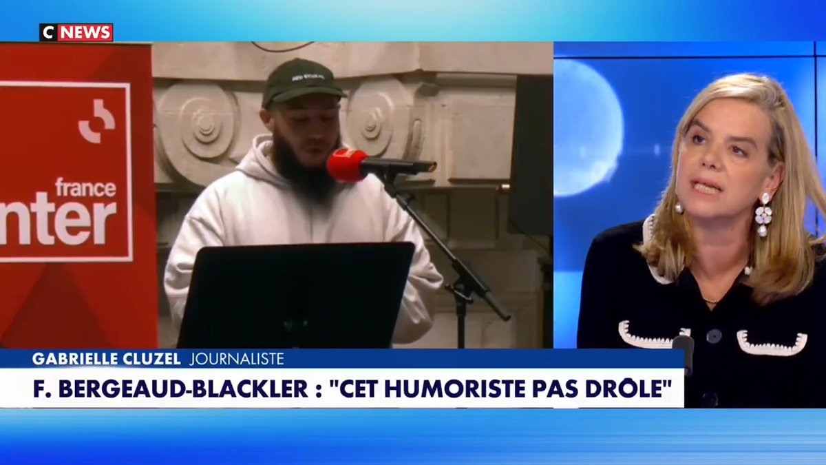 📺 « Merwane Benlazar insiste lourdement sur le fait de prêcher dans une église. C’est un drôle de rêve, je ne connais aucun catholique qui rêve de faire un prêche dans une mosquée. » Gabrielle Cluzel sur Face à l’Info (CNEWS)