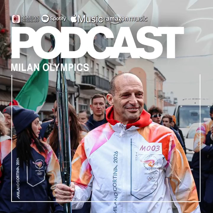 Milano, il Milan e il mondo 🌍❤️🖤 Storie rossonere a cinque cerchi nel giorno in cui partono le Olimpiadi di Milano-Cortina ❄️ Ascolta il nuovo episodio 🎧