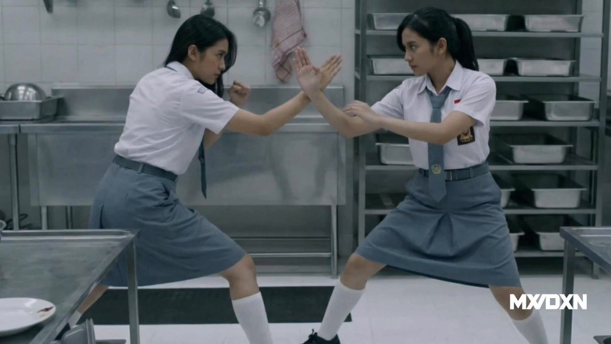 Just two Indo High School girls auditioning for the next 'The Raid' movie • Kling 3.0 Kling AI