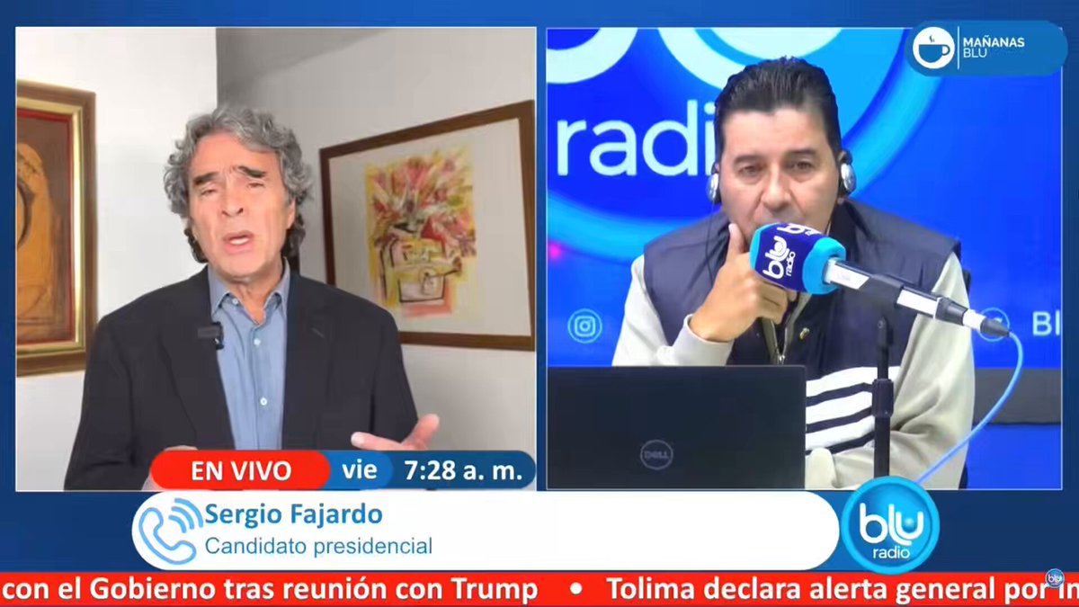 Bienvenidos todos los expresidentes de Colombia a la Nueva Mayoría. Quienes me quieran apoyar para llegar a la presidencia y vencer a los extremos, acá los estaré esperando.BluRadio Colombia