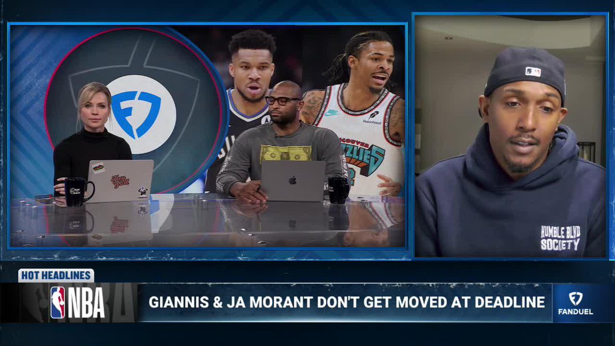 Michelle Beadle defends Shams and GOES OFF on Giannis' handling of the trade deadline 🗣️ "It's okay to be a villain." Michelle bets $1B that Giannis still leaves the Bucks this summer 👀😅 Michelle Beadle | Lou Williams | DeMarcus Cousins