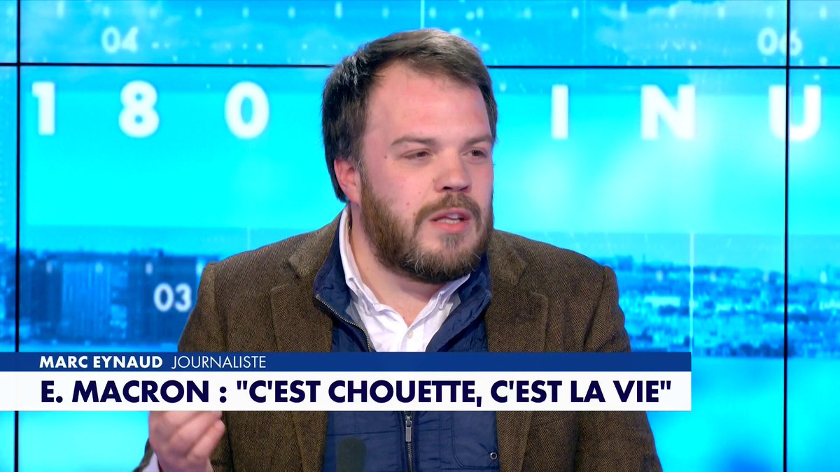 Le journaliste Marc Eynaud revient sur le bilan du quinquennat d’Emmanuel Macron : «Ce bilan est effroyable à tout point de vue», dans #180minutesinfoWE