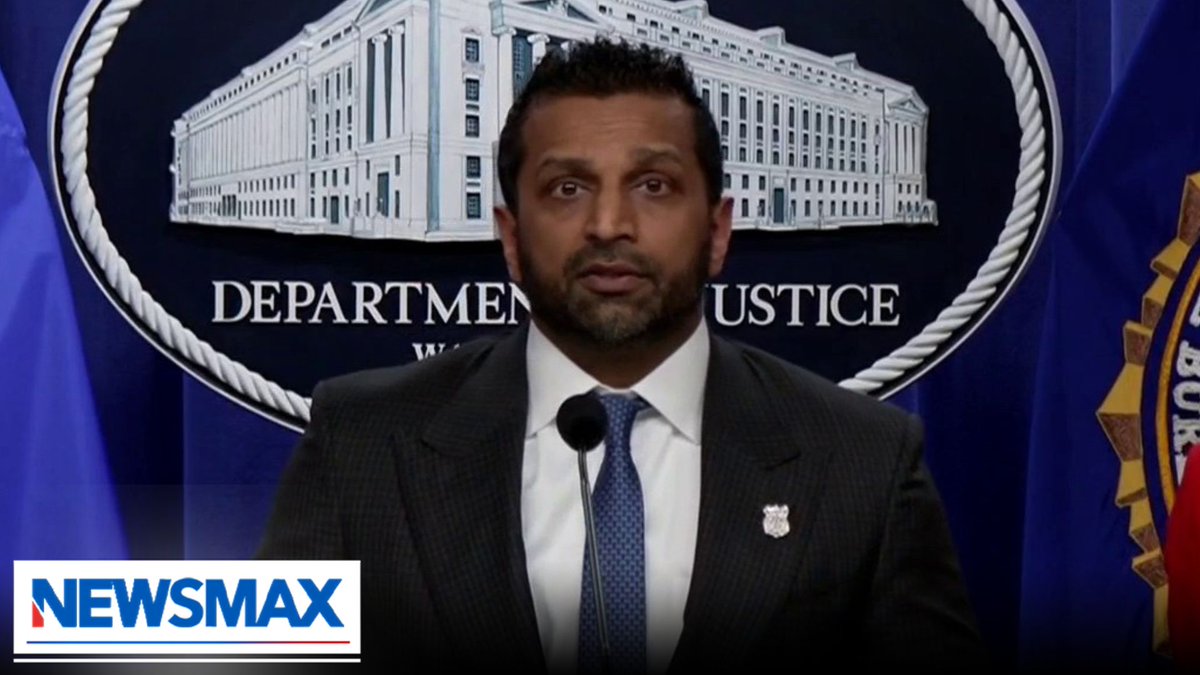 KASH PATEL: “If you kill an American citizen in an act of terrorism, we will hunt you down. We will bring you to justice, and you will face justice here in America—not in another court and not in any other proceeding around the world.”