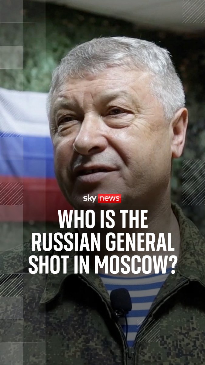 An unknown assailant fired several shots at Lieutenant General Vladimir Alexeyev in a residential building on the Volokolamskoye Highway this morning. Sky's Siobhán Robbins Sky reports. 🔗