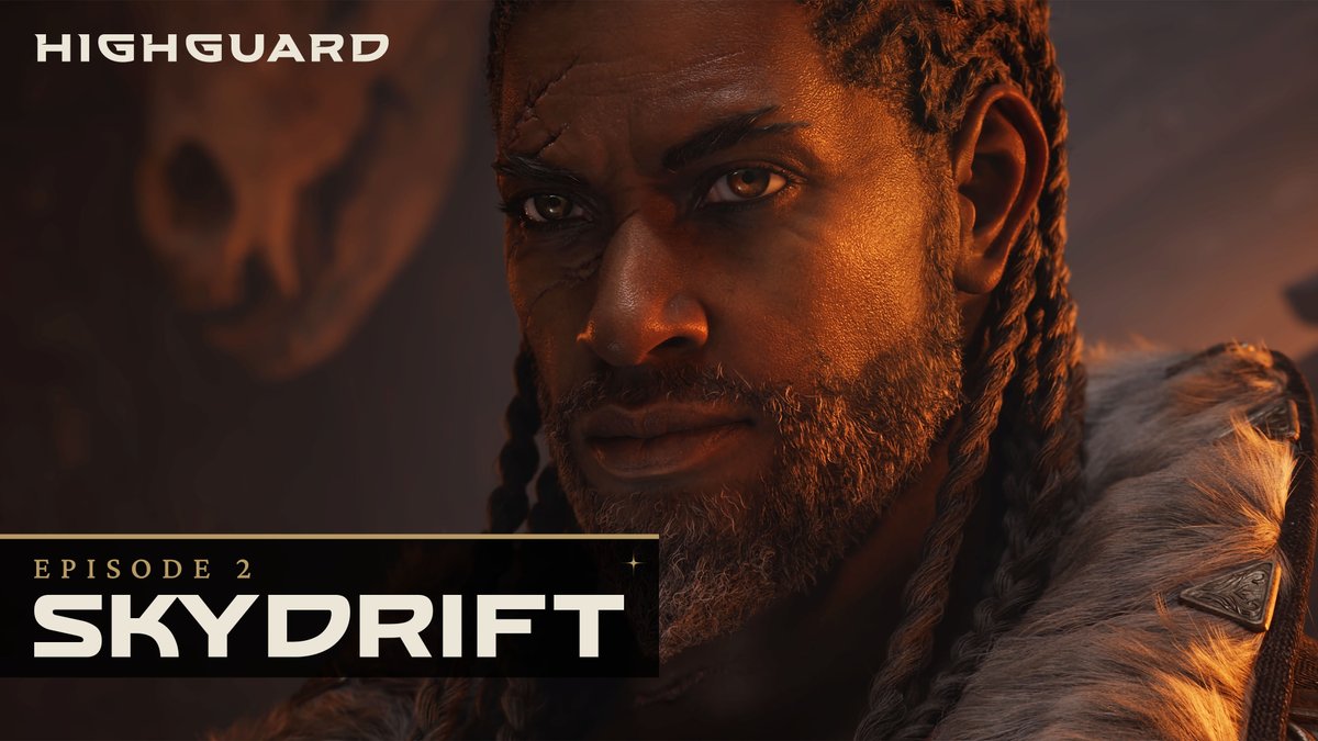 Atticus joins forces with Ekon, the legendary monster-slayer. Together with Condor, the team journeys deep into uncharted lands, venturing farther into Highguard than any Wardens have. Watch “Skydrift” now to uncover what secrets the lost relic could unveil⛰