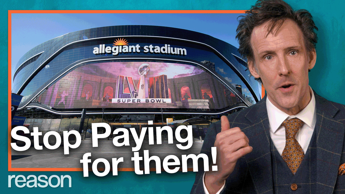 If sports is a trillion dollar industry, with billionaire team owners and millionaire players, and hundreds of thousands of enthusiastic fans, and weird pervert mascot creatures, why is the government giving them your money?