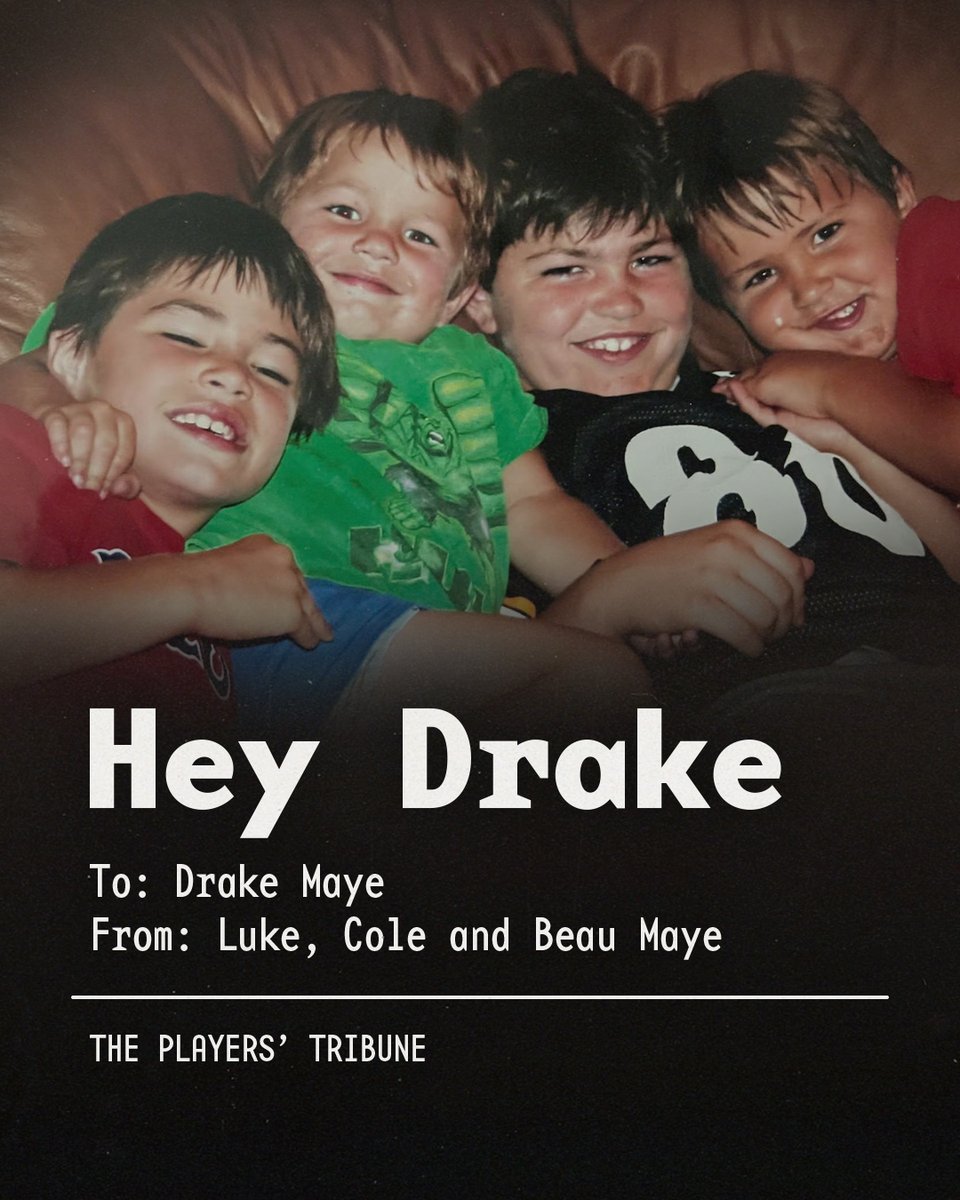 “Maye Way, baby. It’s what we live by. Be the leader, take control, and show no mercy.” Drake Maye’s brothers, Luke, Cole and Beau, leave the New England Patriots QB an inspiring message before his Super Bowl debut. Carolina Football | NFL