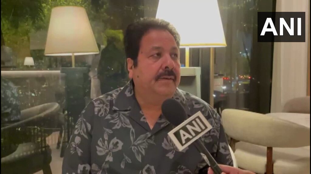 #WATCH | Mumbai: On ICC T20 World Cup, BCCI Vice-President Rajeev Shukla says, "Tomorrow is our first World Cup match against the USA, and all the preparations are complete. Tomorrow will be our opening match. I think the World Cup will be very successful, and in this World Cup, India will definitely win. The BCCI and Sri Lanka are joint hosts, and we are fully confident that the Indian team will achieve victory. On communication from Pakistan, he says, "No, the ICC is handling that. We will do whatever the ICC tells us."