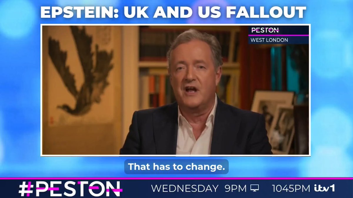 📄 Why are the Epstein files hitting the UK so much harder than the US? Following the downfall of Peter Mandelson and Andrew Mountbatten-Windsor, Piers Morgan calls on heads to roll in America too 🇺🇸 WATCH the FULL INTERVIEW on YouTube 🔗 #Peston