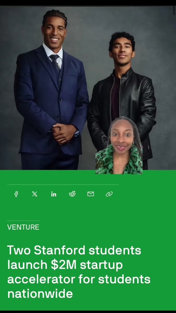 With a focus on filling an opportunity gap that blocks many students' access to capital, this duo looks to incubate at least 100 companies in three years.