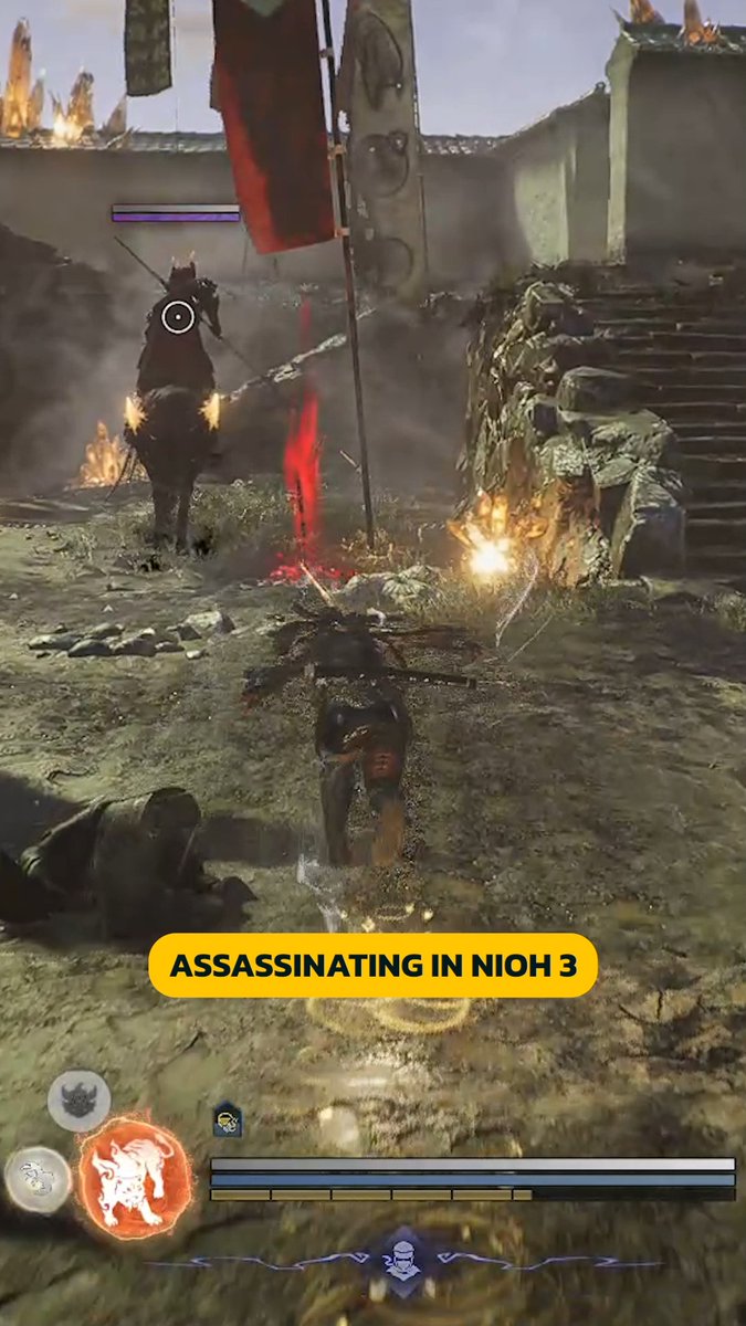 #Nioh3 assassination pro-tip 🥷 You can thank us later.