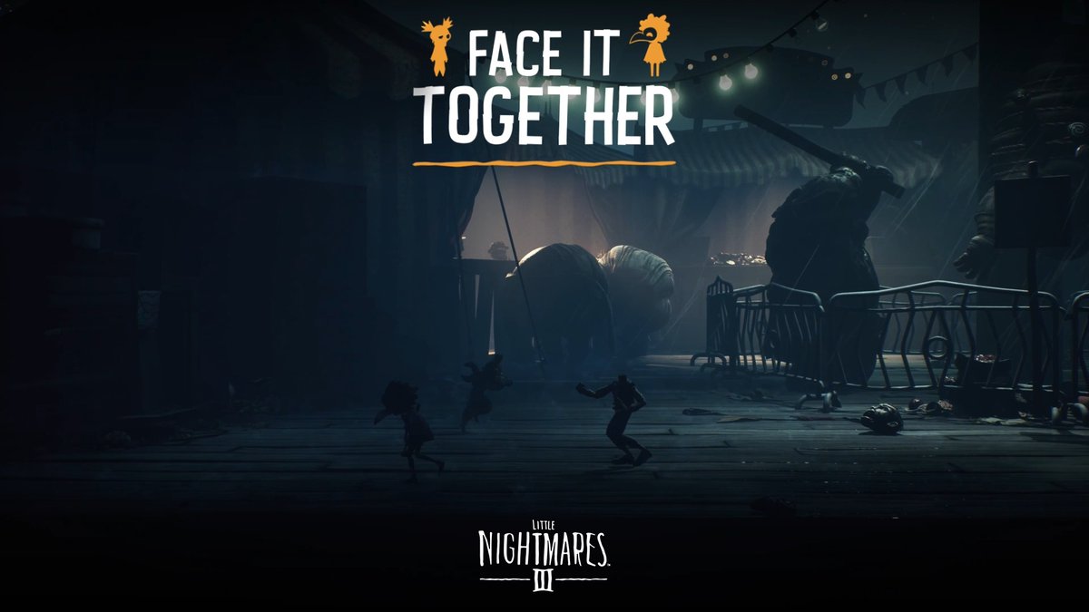 Moving in pairs won't keep you out of trouble for long, little ones. #LittleNightmares III