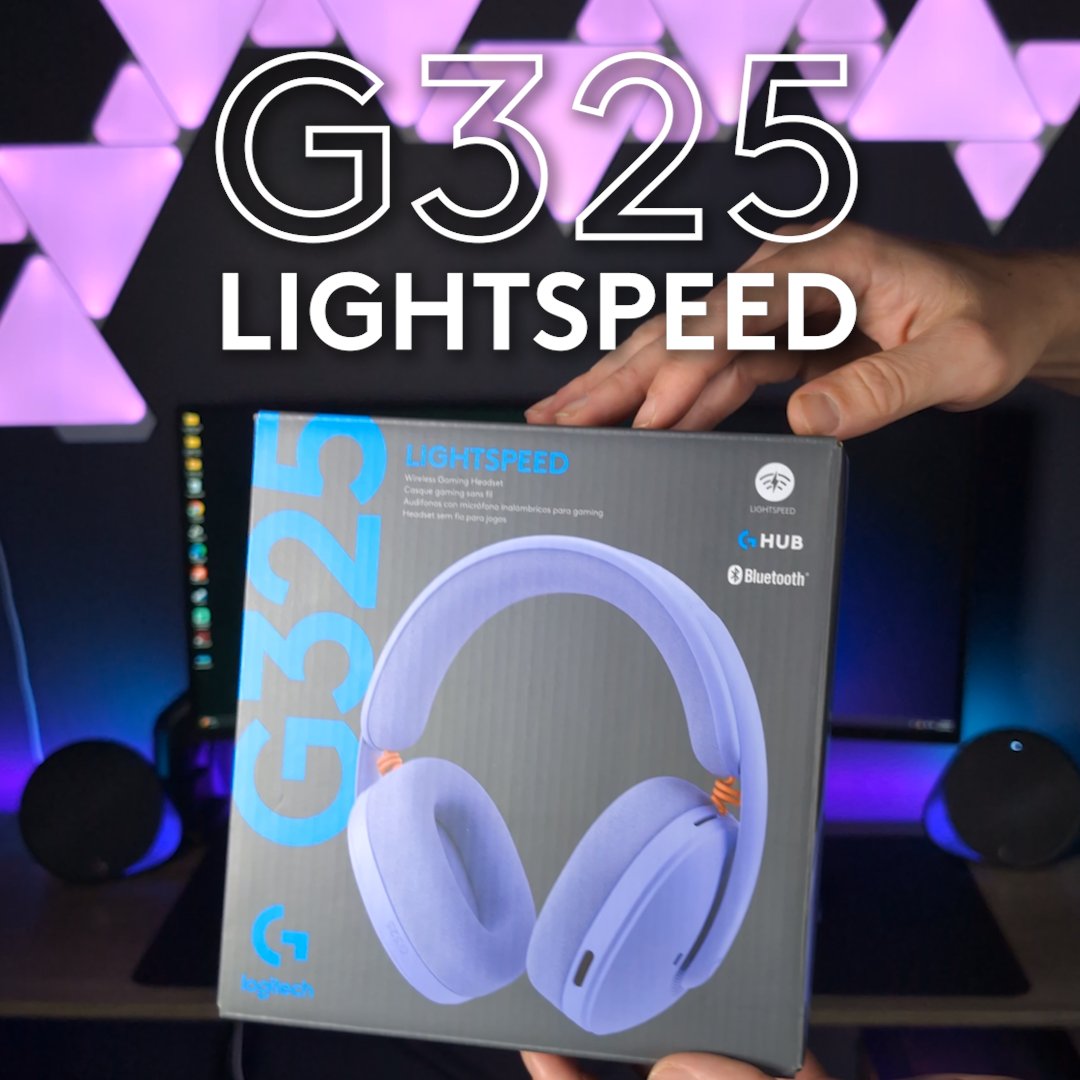 The all-new G325 LIGHTSPEED is here! Reply with Lilac, Black, or White to let us know which colorway you’re eyeing 🧐