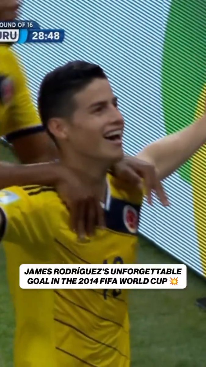 What a moment it was when James Rodríguez scored the 2014 FIFA World Cup Goal of the Tournament 🌎🏆 The Colombian star has signed with Major League Soccer club Minnesota United through June 2026, with a club option through December 2026 🇨🇴