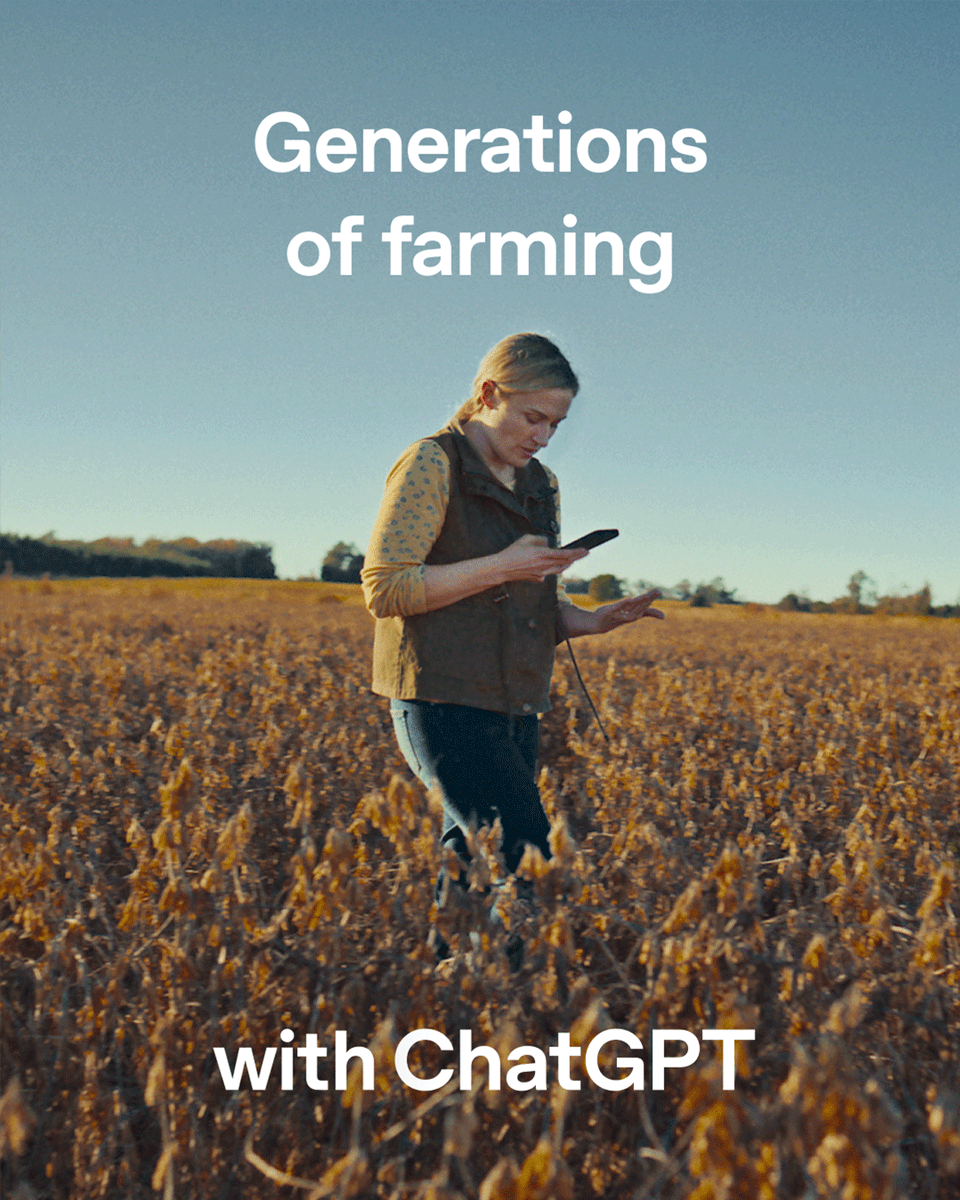 Over 300M people use ChatGPT to learn how to do something every week. More than half of US ChatGPT users say it enables them to achieve things that previously felt impossible. These are just a few stories of what they are building.