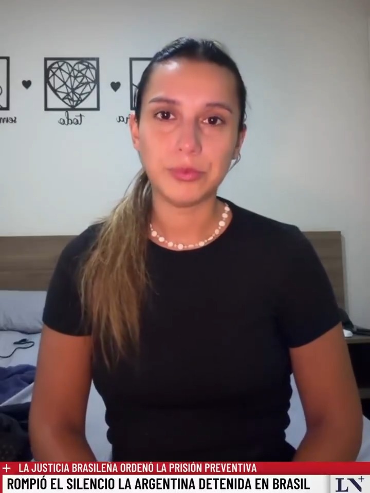 "Agostina Páez": Porque la Justicia de Brasil dictó su prisión preventiva e informan que fue trasladada a una comisaría