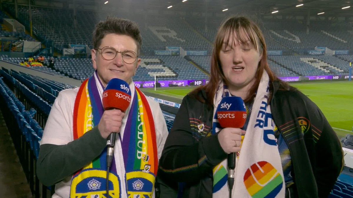 Leeds' LGBTQ+ fan group on ensuring ''football grounds are safe place to watch football'' 🫶