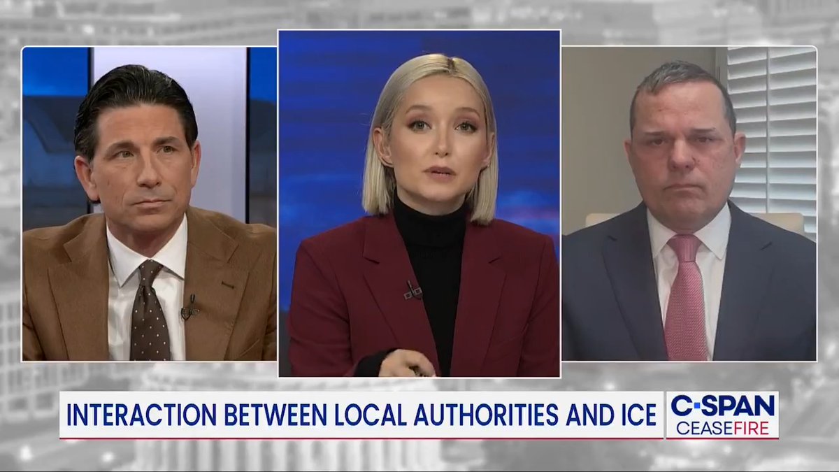 Ceasefire Chad Wolf, former acting Secretary of Homeland Security during the first Trump Administration and John Sandweg, acting Director of ICE during the Obama Administration discuss collaborating with local law enforcement. Dasha Burns hosts.