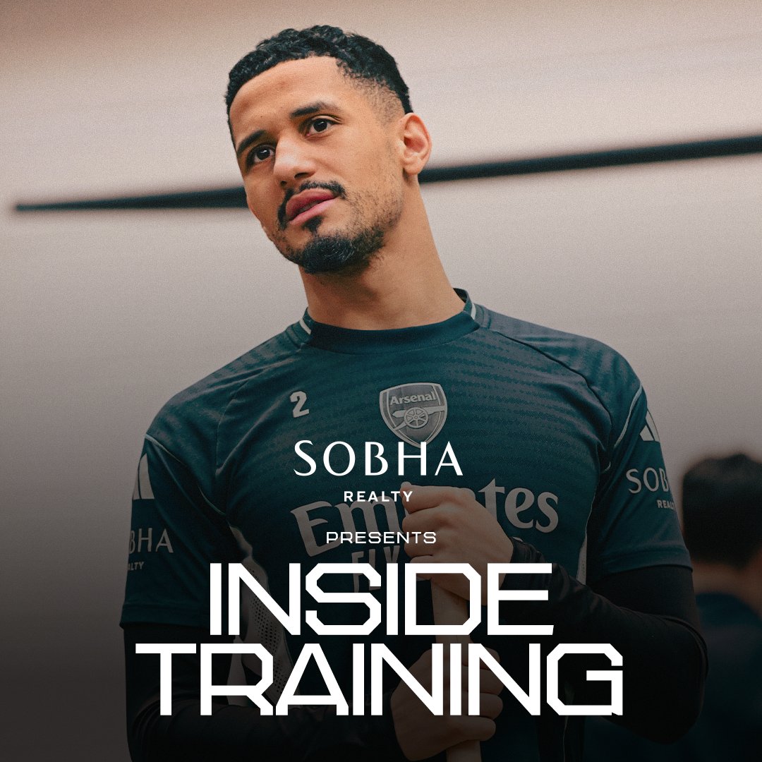 Going through the gears ⚙️ It's time for Inside Training, Gooners 👇