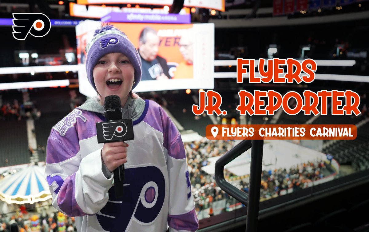 Our favorite Jr. Reporter, Frankie, joined us at the Flyers Charities & Community Carnival to get answers to your most-asked questions. 🎤