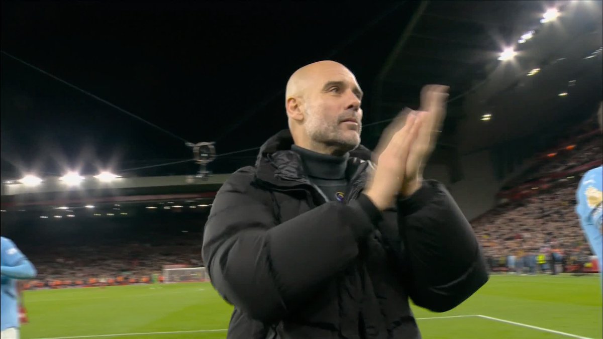 ''I don't think there is any place like it, Anfield is the ultimate place to play... I would be shocked if Manchester City won at Liverpool this weekend '' Would it be a surprise if Pep Guardiola and Manchester City beat Liverpool at Anfield this season? 🤔