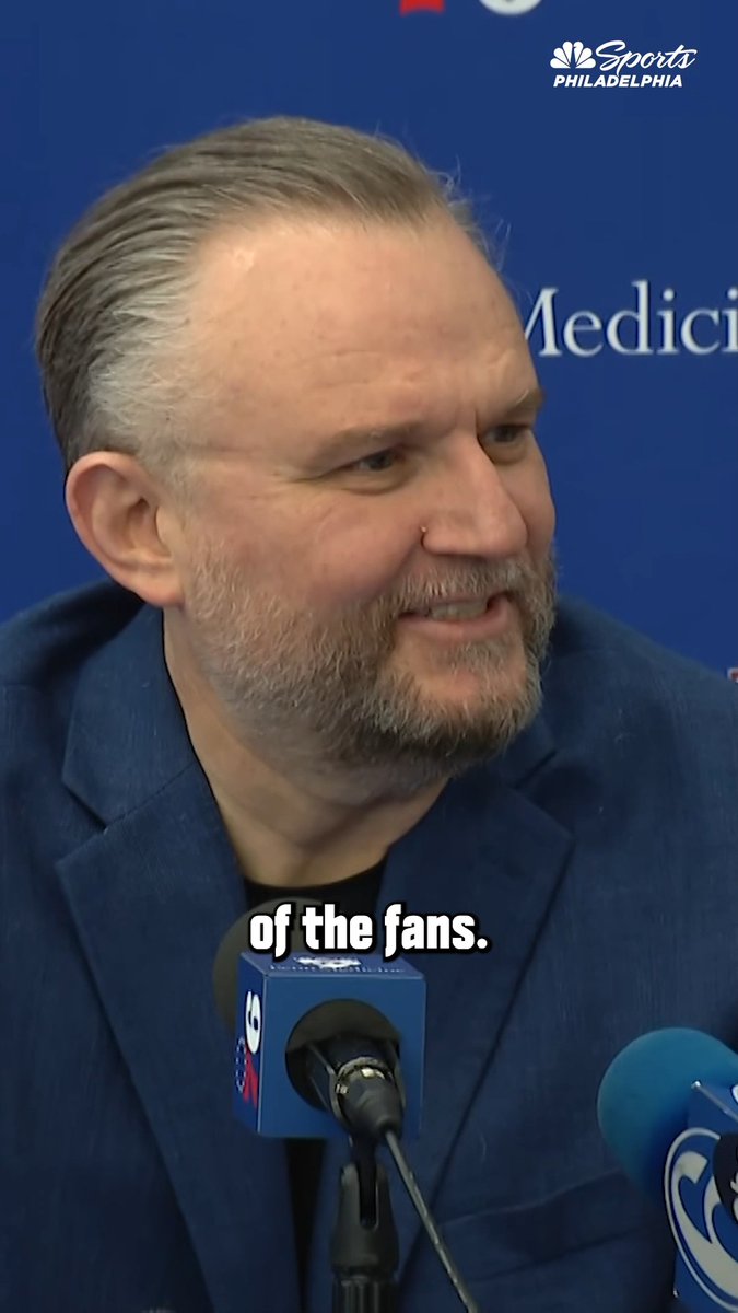 Daryl Morey shares his message to Sixers fans after the trade deadline. 👀