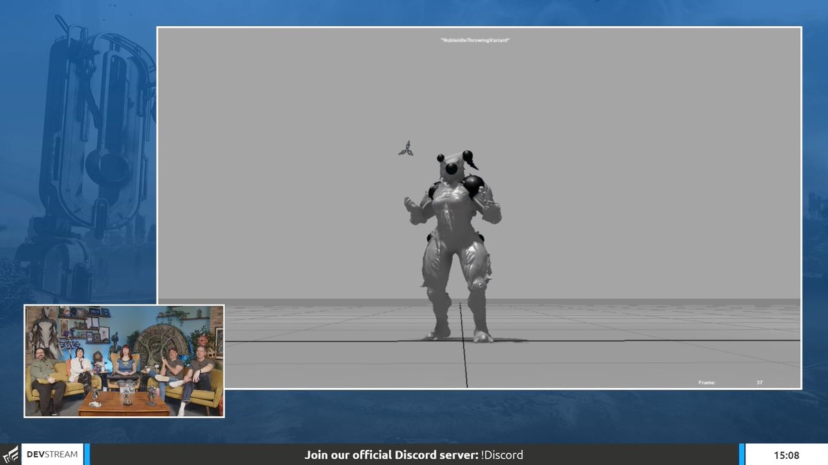 We've only just begun to paint you a picture of our next #Warframe, the inkblot-based Follie. Be sure to tune into our next Devstream later this month for more!