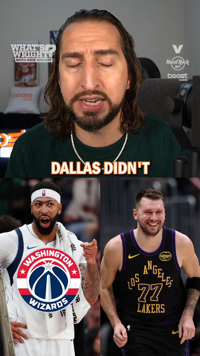 “It is an all-time tragedy of a trade.” nick wright reflects on the continuous disaster of the Luka Doncic trade after the Mavericks traded Anthony Davis