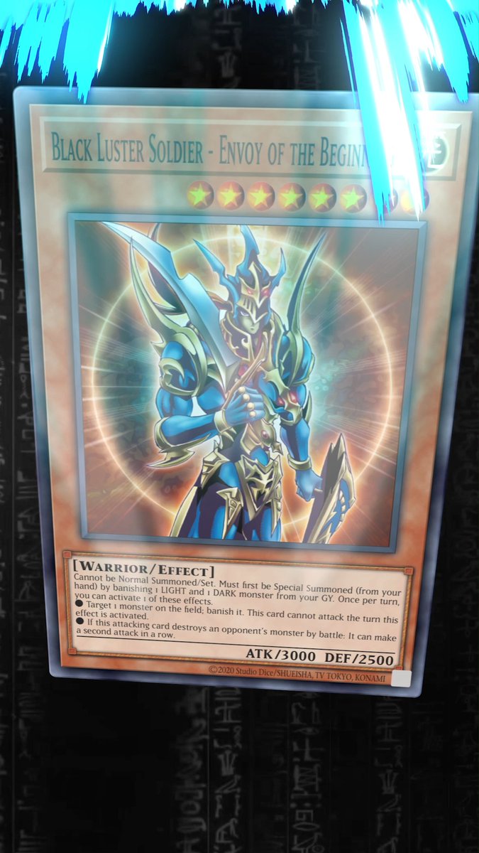 Embark on a journey through time as we showcase a Warrior that arrived out of chaos – Black Luster Soldier - Envoy of the Beginning! Explore the origins and impact of this Warrior in History of the Card! #YuGiOhTCG