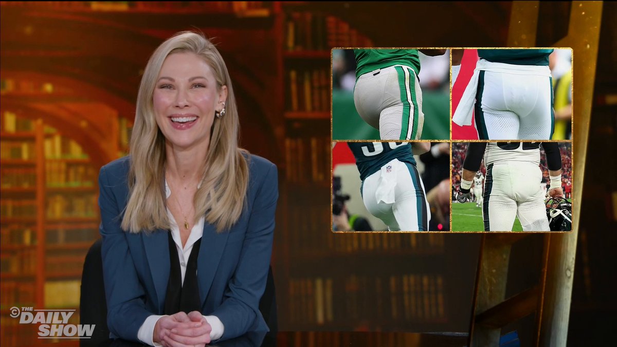 Trump keeps complaining about the NFL's lack of violence, when most people are watching for the love of the game... and the butts Desi Lydic