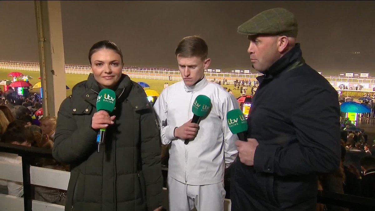 Aisling Oscar has won EIGHT in a row! 🤩 Jockey Oision McSweeney and trainer Adrian Keatley speak to Megan about his INCREDIBLE run 🥇 #ITVRacing | Newcastle Racecourse | Keatley Racing