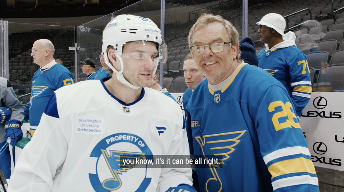 Meet the self-proclaimed proudest Australian out there, Wayne Walker, and his 18,000+ mile round-trip journey to his first-ever Dads' Trip 🥹 #stlblues