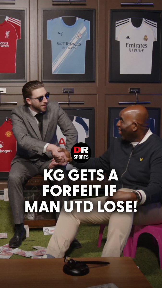 KG gets a forfeit for not showing up on BOE! ๐ #BestOfEnemies #ManUtd #Tottenham #Football #DRSports