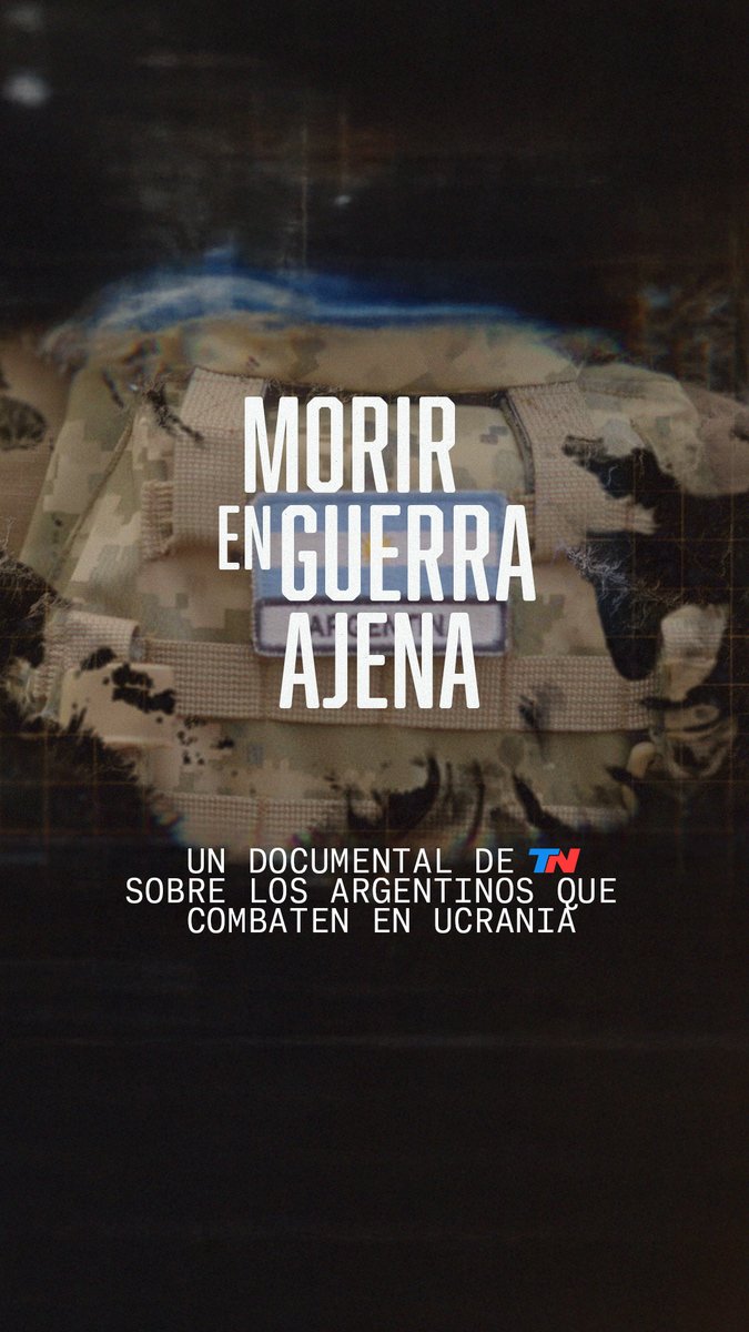 Morir en guerra ajena: el documental de TN que muestra la vida de los argentinos que combaten en Ucrania Desde este sábado a las 21 h se podrá ver en "El Corresponsal" y en todas las plataformas de TN.