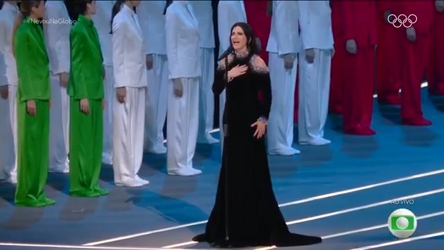 Laura Pausini canta o hino nacional da Itália. Que apresentação 👏👏👏