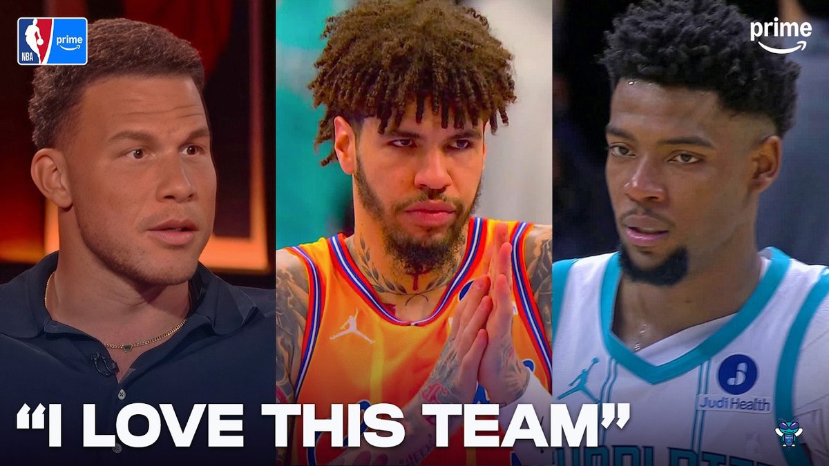 🗣️ Blake Griffin: "I just love this Charlotte Hornets team." NBA on Prime's Nightcap crew discusses the Hornets' 8-game winning streak, how they were able to turn their season around, and rewrite narratives about their franchise in the process: