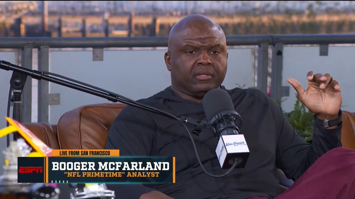 "It's really simple man, Drake Maye did more with less – he didn't have Puka Nacua and Davante Adams." – Booger says he would've voted for Drake Maye over Matthew Stafford for NFL MVP.