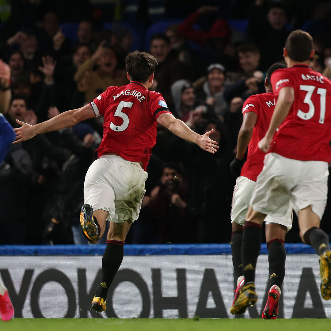 maguire at stamford bridge 😭
