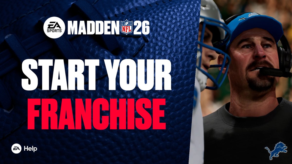 Ready to build your custom coach and shape your team's legacy in Franchise Mode? Here's a step-by-step guide to help you get started. #Madden26