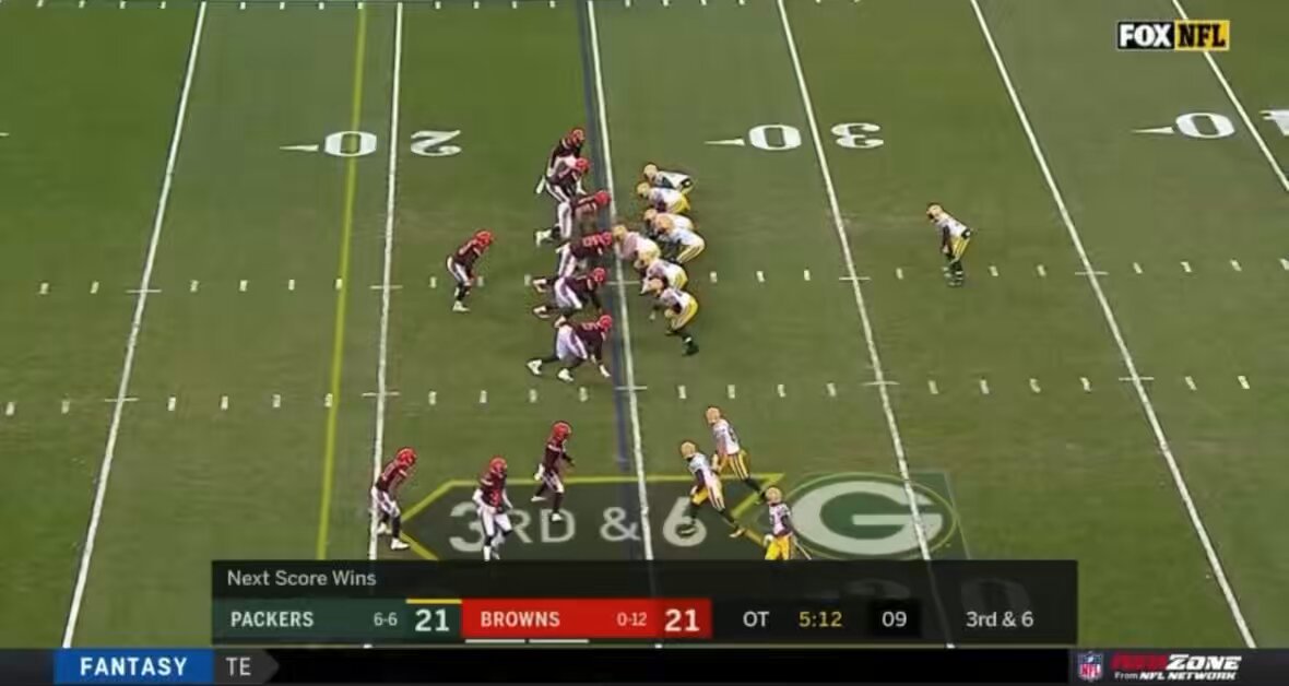 Packers had Brett Hundley under center and I was just praying we weren’t going to give the 0-12 Browns their first win of the season God bless Davante Adams