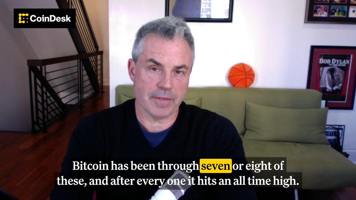 Bloomberg's Eric Balchunas on Bitcoin: "Bitcoin has been through 7 or 8 of these, and after every one, it hits an all-time high."