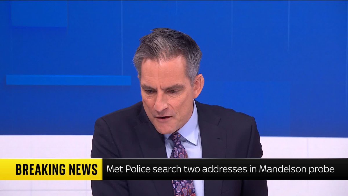 BREAKING: Sir Keir Starmer has warned a "very significant volume of material" on Peter Mandelson's appointment as US ambassador will need to be reviewed. 📺 Sky 501, Virgin 602, Freeview 233 and YouTube