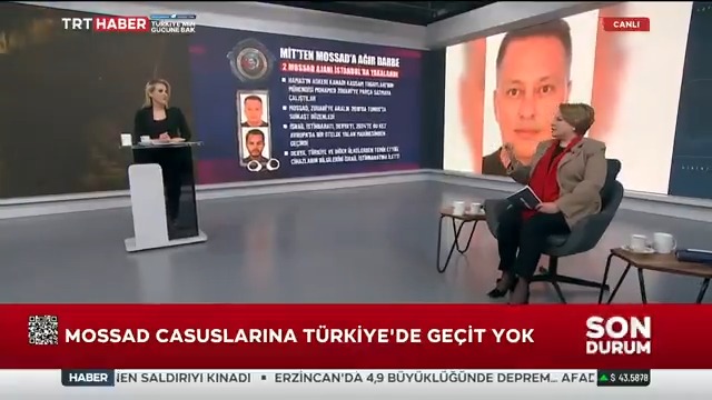 "MİT onları 12-13 yıldır takip ediyordu. Bu, MİT’in soluğunun Mossad’ın ensesinde olduğunu gösteriyor. Bunun böyle ifşa edilmesinin Mossad’ın cesaretini kıracak bir psikolojik tarafı da var. MİT, Mossad’ı rezil rüsva ederek ifşa etti" Fadime Özkan-Star Gazetesi Ankara Temsilcisi